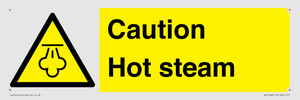 Caution Hot steam